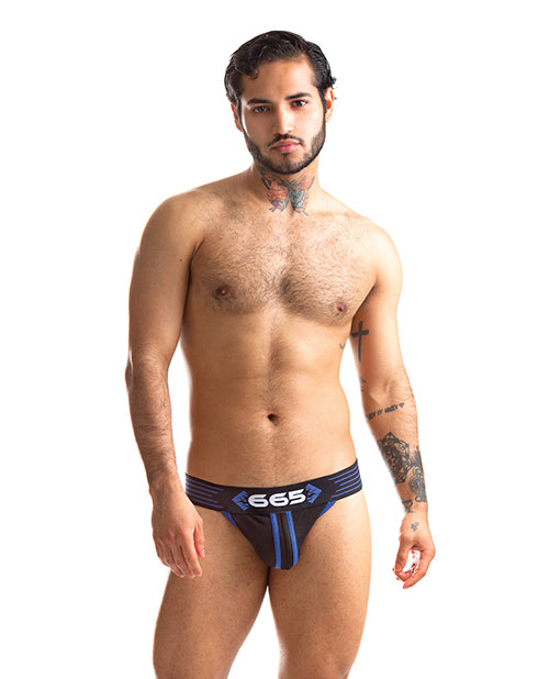 665 Rally Jockstrap - L Blue