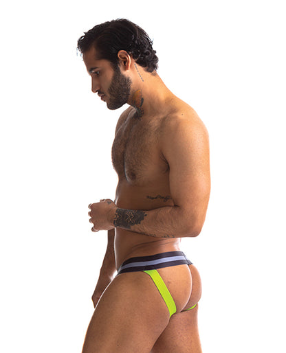 Sport Fucker Jersey Jock - M Black/Green