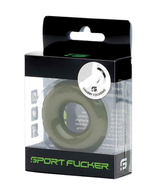 Sport Fucker Chubby Cockring - Army Green