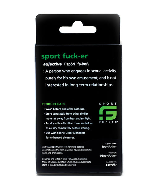 Sport Fucker Chubby Cockring - Army Green