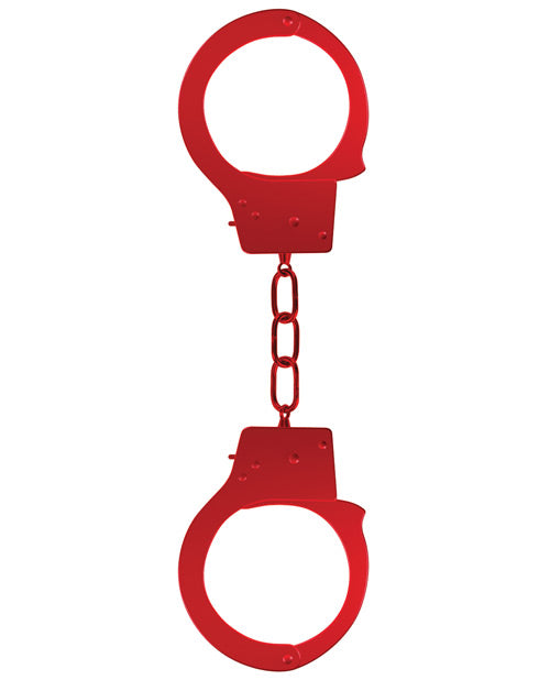 Shots Ouch Beginner's Handcuffs - Red