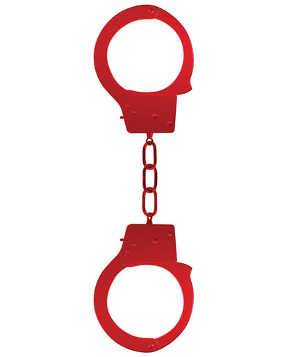 Shots Ouch Beginner's Handcuffs - Red
