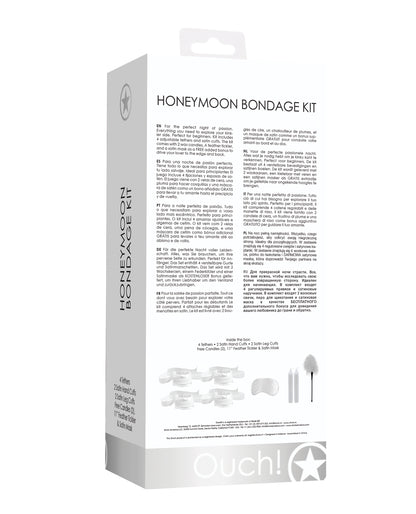 Shots Ouch Honeymoon Bondage Kit - White