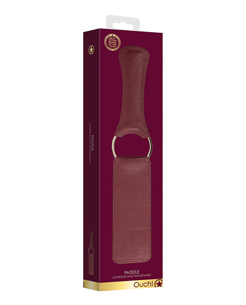 Shots Ouch Halo Paddle - Burgundy