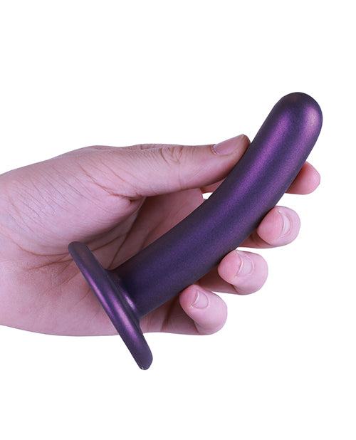 Shots Ouch 5" Smooth G-Spot Dildo - Metallic Purple