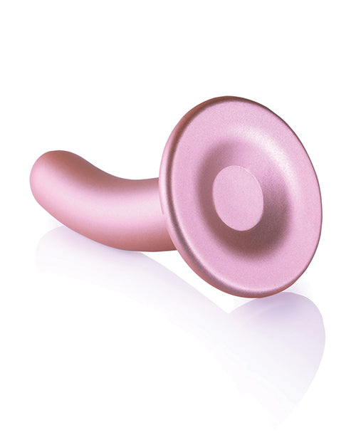 Shots Ouch 5" Smooth G-Spot Dildo - Rose Gold