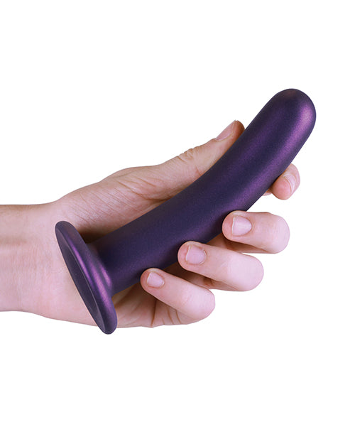 Shots Ouch 6" Smooth G-Spot Dildo - Metallic Purple