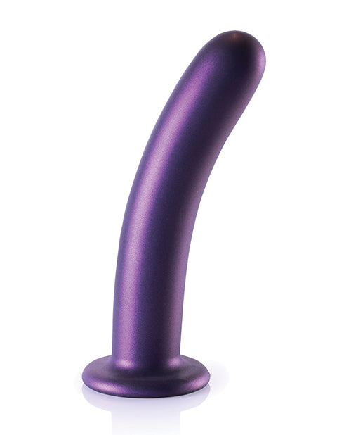 Shots Ouch 7" Smooth G-Spot Dildo - Metallic Purple