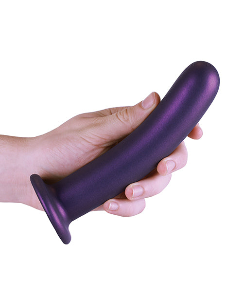 Shots Ouch 7" Smooth G-Spot Dildo - Metallic Purple