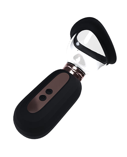 Shots Pumped Dazzling Clitoral, Nipple & Breast Pump - Black