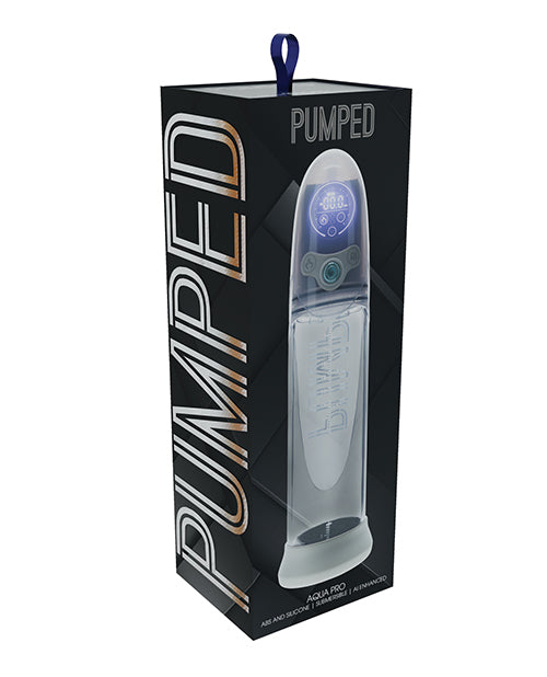 Shots Pumped Aqua-Pro Penis Pump - Gray