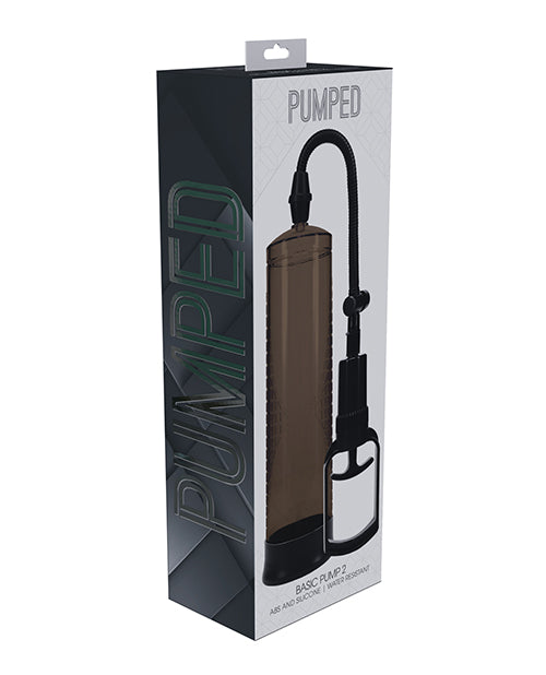 Shots Shots Pumped Basic Pump 2 Water Resistant Penis Pump - Black - Image 3