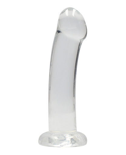 RealRock Shots RealRock Crystal Clear 7" Dildo - Transparent - Image 2