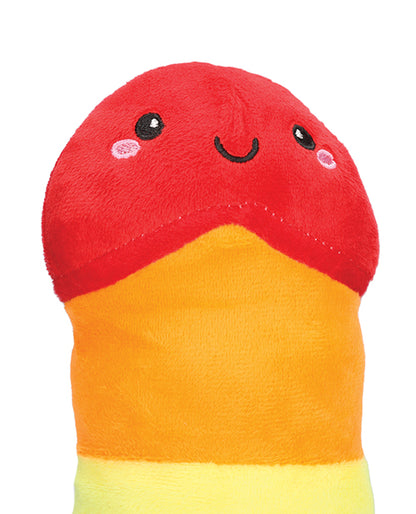 Shots Penis Plushie - Multi Color 12"