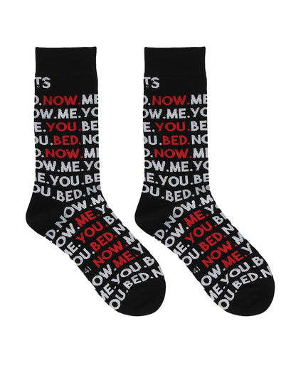 Shots Sexy Socks You, Me, Bed, Now - Male
