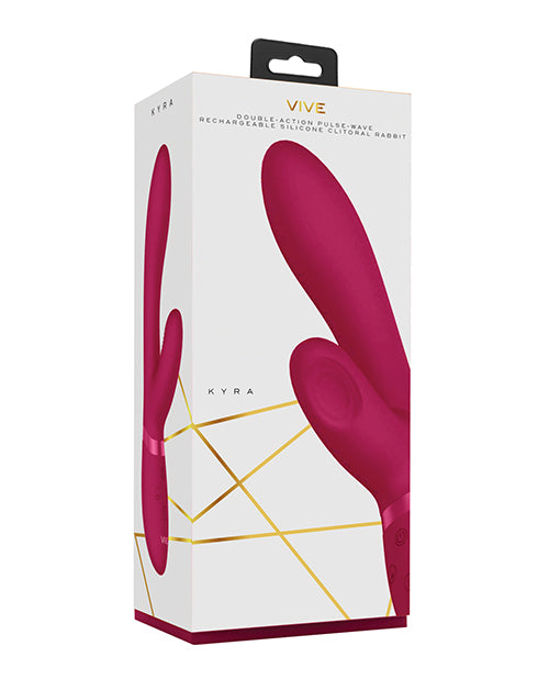 Vive Shots Vive Kyra Pulse Clitoral Rabbit - Pink - Image 5
