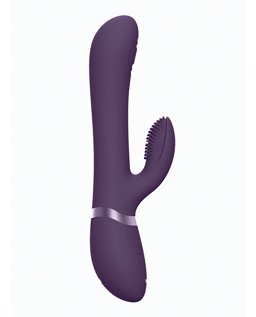 Shots Vive Etsu  Pulse G-Spot Rabbit w/Interchangeable Clitoral Attachments - Purple