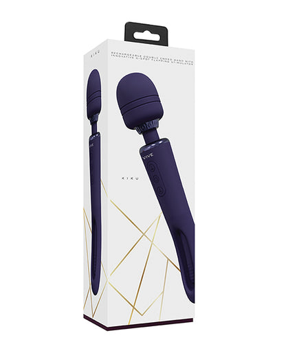 Vive Shots Vive Kiku Double Ended Wand & G-Spot Stimulator - Purple - Image 4