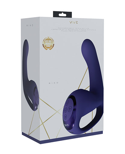 Vive Shots Riko Vibrator - Purple - Image 5