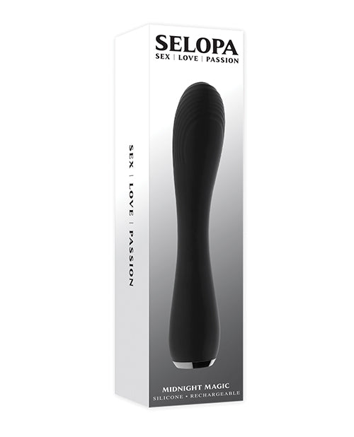 Selopa Midnight Magic Vibrator - Black | Eldorado  myluxurytoys