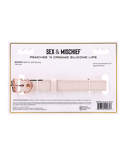 Sex & Mischief Peaches 'n CreaMe Silicone Lips