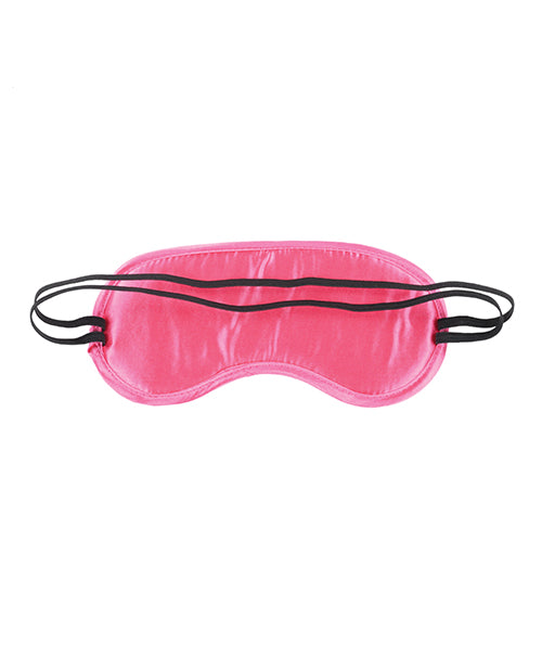 Sex & Mischief Satin Blindfold - Hot Pink