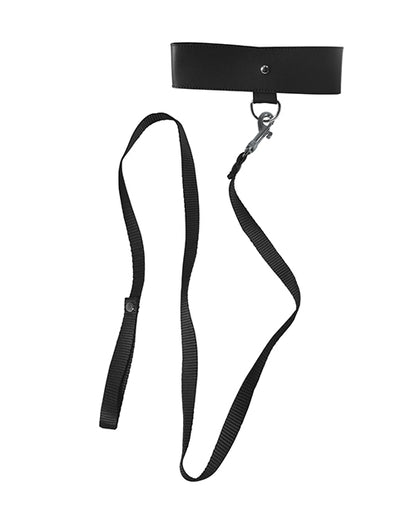 Sex & Mischief Leash & Collar - Black
