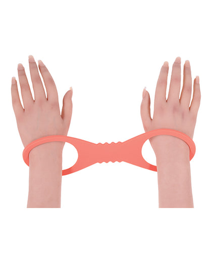 Sex & Mischief Peaches 'n CreaMe Large Silicone Cuffs