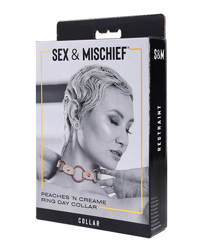 Sex & Mischief Peaches 'n CreaMe Ring Day Collar