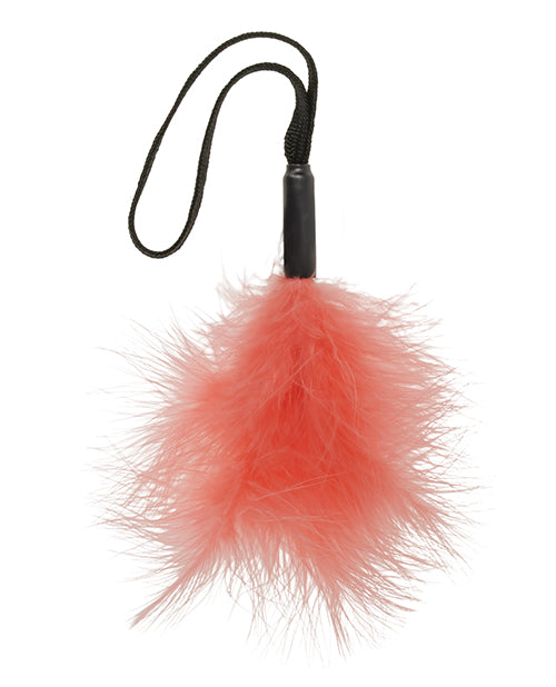 Sex & Mischief Peaches 'n CreaMe Wrist Feather Tickler - Peach