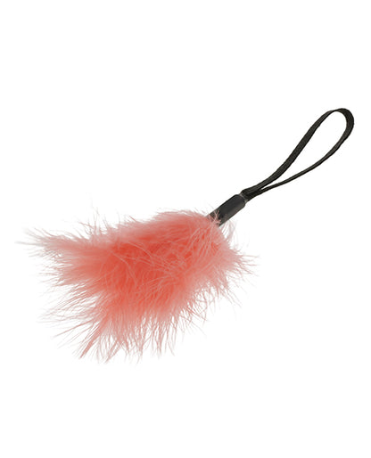 Sex & Mischief Peaches 'n CreaMe Wrist Feather Tickler - Peach