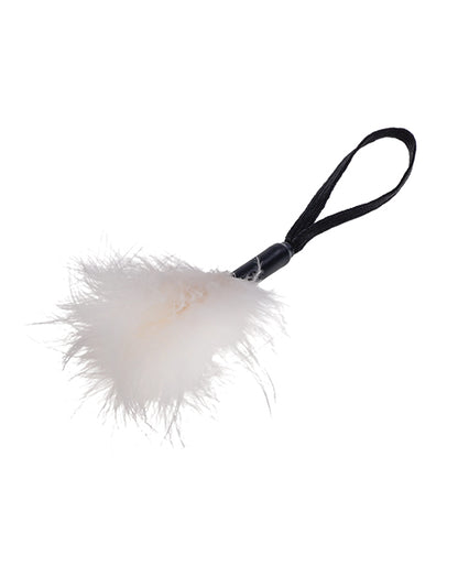 Sex & Mischief Peaches 'n CreaMe Wrist Feather Tickler - CreaMe