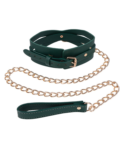 Sex & Mischief Indica Cutout Collar & Leash