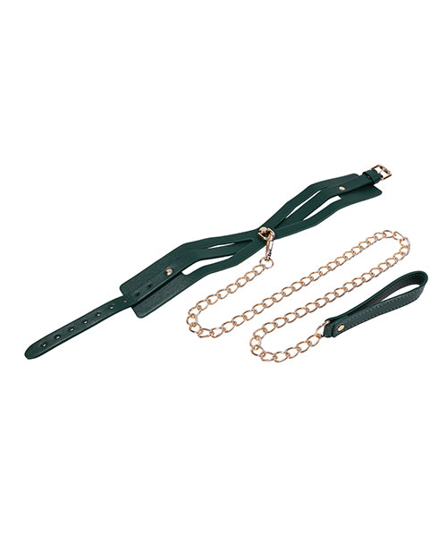 Sex & Mischief Indica Cutout Collar & Leash