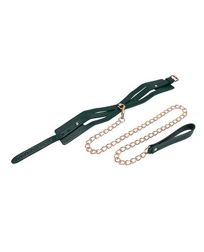 Sex & Mischief Indica Cutout Collar & Leash