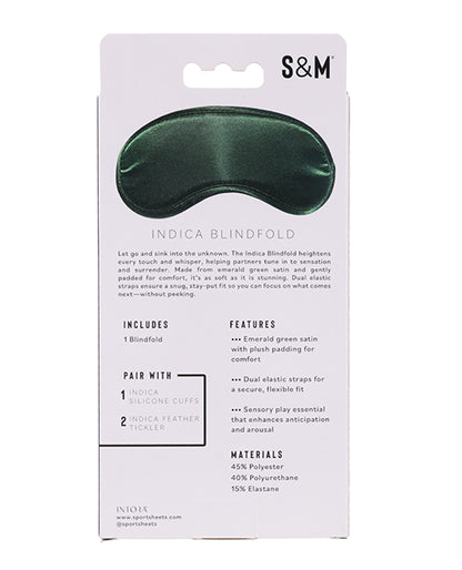 Savage Me Sex & Mischief Indica Blindfold - Image 7