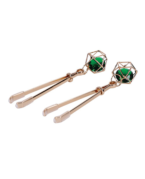 Sex & Mischief Indica Crystal Nipple Clips