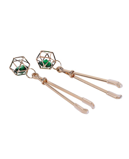 Sex & Mischief Indica Crystal Nipple Clips