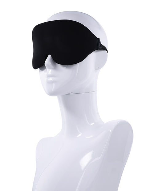 Sportsheets Blackout Memory Foam Blindfold - Black