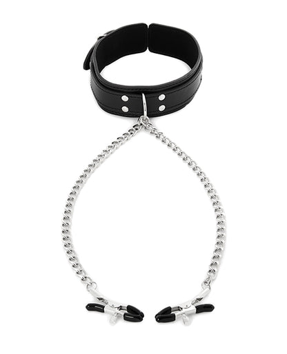 Sex & Mischief Nipple Clamps w/Collar