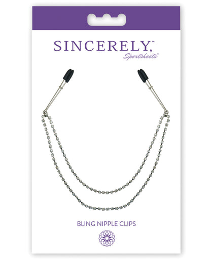 Sincerely Bling Nipple Clips