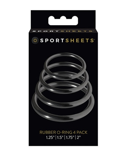 Sportsheets Rubber O-Ring - 4 Pack