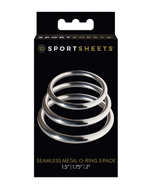 Sportsheets Metal O-Ring - Pack of 3