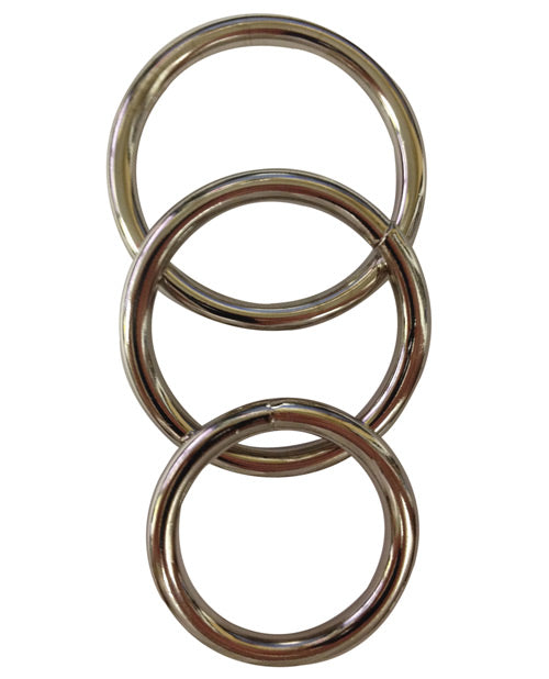 Sportsheets Metal O-Ring - Pack of 3