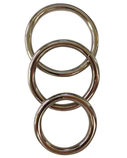 Sportsheets Metal O-Ring - Pack of 3