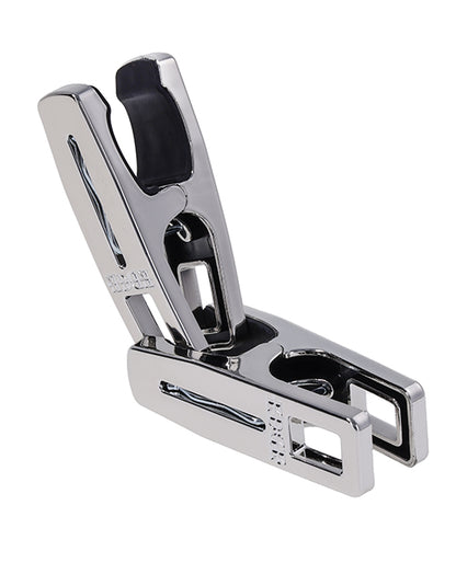 Edge Body Zipper Clothes Pins - Silver