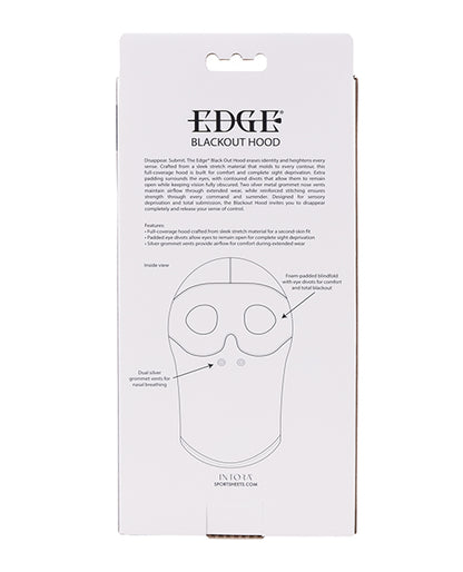 Edge Blackout Hood - Black