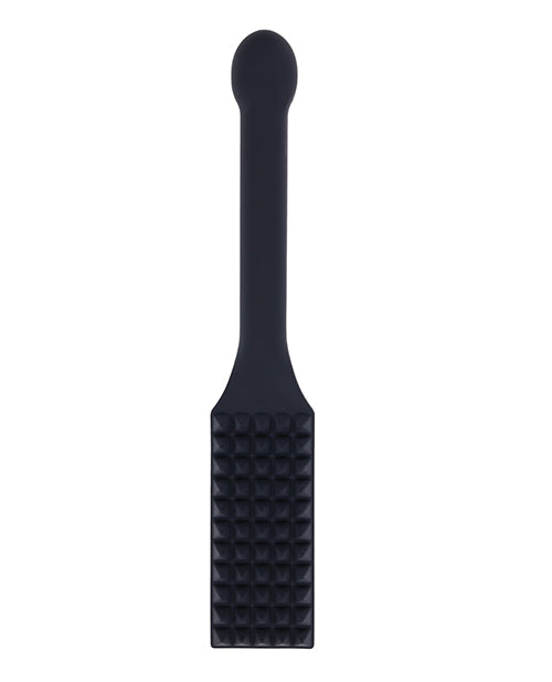 Edge Spiked Silicone Paddle - Black