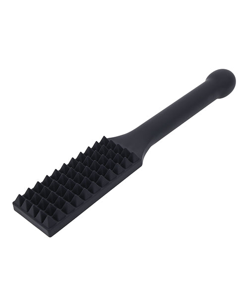 Edge Spiked Silicone Paddle - Black