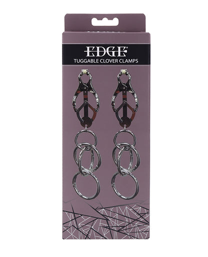 Edge Tuggable Clover Clamps - Silver